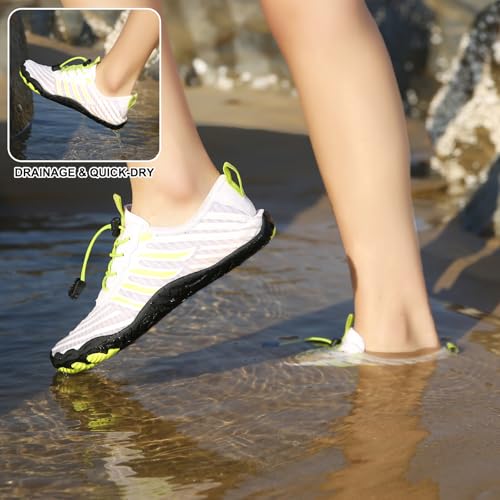 Image of Hike Barefoot Shoes Womens Men,Unisex Barefoot Water Shoes Breathable, Anti-Slip Hiking Footwear for Athletic Wide Toe Shoe Footwear for Hiking, Walking, Running, Yoga, and Water Sports