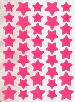 3 Sheet 120 Star Pimple Patches for Face w, Tea Tree oil - Zit Stickers, Acne Patches for Face - Cute Pimple Patch, Acne Stickers 4 Size in 1 Sheet Pink Color-image-32