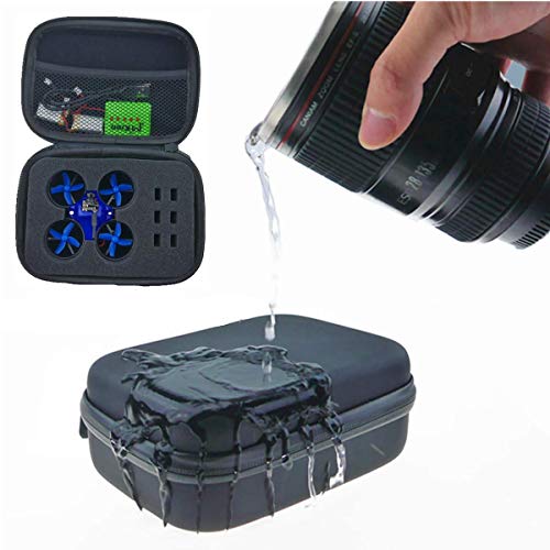 Blade Inductrix Case Quad Box with Foam Liner Zip for FPV Micro Quadcopter JJRC H36 Eachine E010 Waterproof Battery Case
