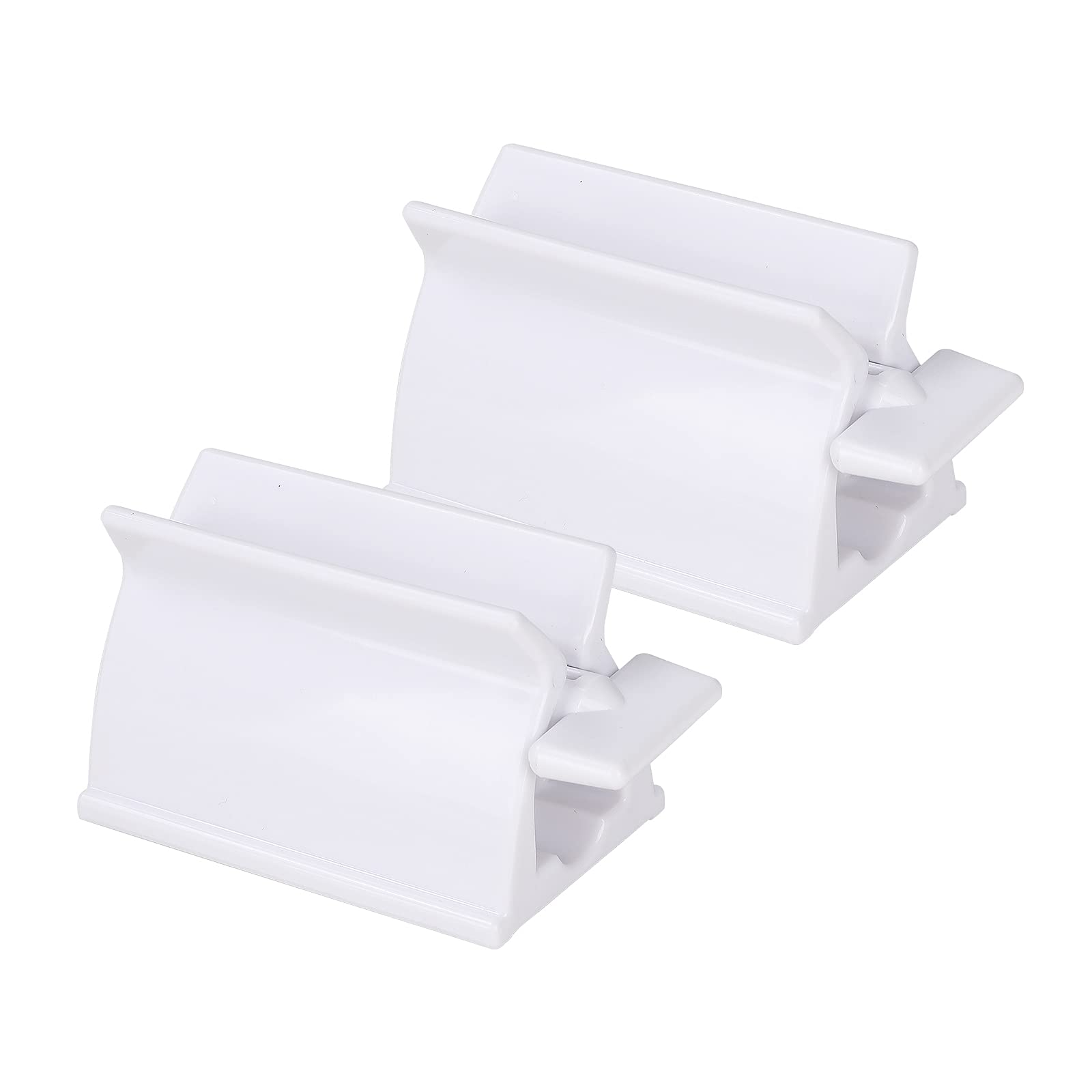 Toothpaste Squeezer Roller and Dispenser Large Stand Holder Multipurpose for Tube Items, 2 Pack
