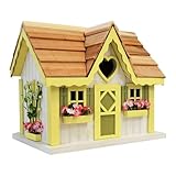 Home Bazaar HB-9516S Sweetheart Cottage Birdhouse, Multi