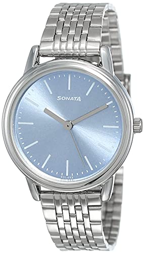 5 Best Women's Watches Under 5000 on Amazon India 3 Sonata Analog Women's Watch (Dial Colored Strap)