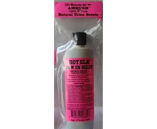 Moccasin Joe Ambush Hot Elk Cow In Heat Scent 3.5 Ounce Refill