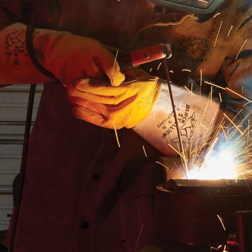 Black Stallion Premium Grain Elkskin Gloves