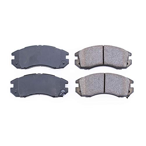 Image of PowerStop Front Brake Pads for Subaru Impreza 1993-96 | Subaru Legacy 1990-96 - Z16 Ceramic Brake Pads Replacement, 16-470