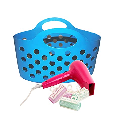 Assorted Multicolor Basket with Handles 3ct - Thumbnail 5