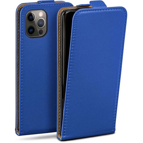 Étui de protection iPhone 12 Pro Max MoEx bleu foncé pour le quotidien