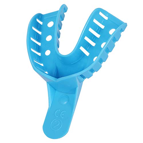 Image of JMU Dental Impression Trays, 2 Large Lower, Autoclavable, 12 Pcs