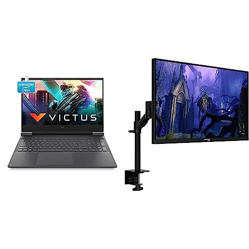 Image of HP Victus Gaming AMD Ryzen 5 5600H Processor 16.1 inch(40.9 cm) FHD Gaming Laptop & HyperX Armada 27 QHD Gaming Monitor (64V70AA#ACJ)