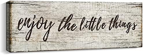 Quotes Wall Decor Enjoy the Little Things Sign Family Wall Signs ...