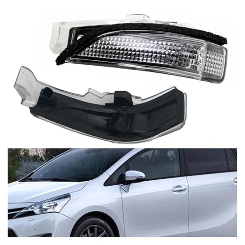 Luz de señal de giro LED para espejo retrovisor Auris y C-HR indicador intermitente par 2