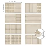 Zoom IMG-1 bssmmai 8 pezzi portagioie cassetto Zoom IMG-1 bssmmai 8 pezzi portagioie cassetto