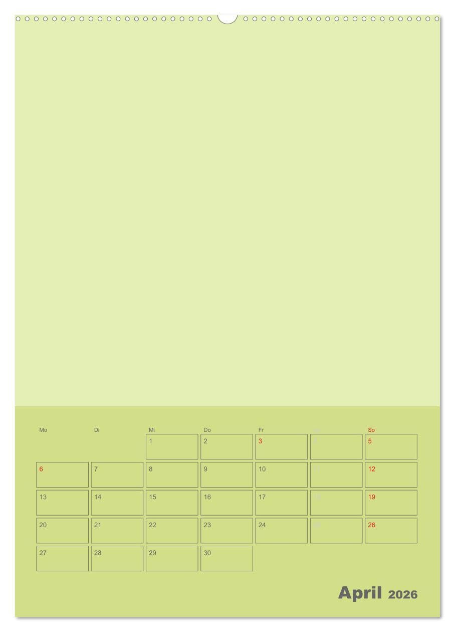 Bastel Terminkalender (Wandkalender 2026 DIN A2 hoch), CALVENDO Monatskalender: Termine haben wir alle! Dieser Bastel Kalender bietet die Möglichkeit ... Ideen freien Lauf zu lassen (CALVENDO Hobbys)
