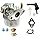Carburetor Carb Replaces For Craftsman Portable Generator 3000 3600 5300 watt 580.323300 580.323600 580.323602 580.323610 580.323611 With Briggs & Stratton 7.0hp GenTek 6.0HP Part 214706 698810 791991