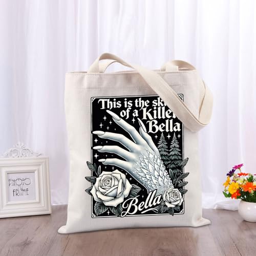 This Is The Skin Of A Killer Gift Vampire Movie Bella Fans Gift Novel Readers Ed & Bella Lovers Tote Bag3