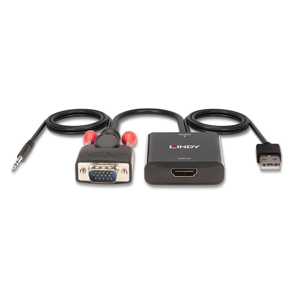 Amazon.com: LINDY VGA & Audio to HDMI Converter : Electronics