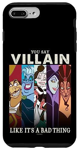 Coque iPhone 7 Plus/8 Plus Disney Villains style pop culture pour le quotidien