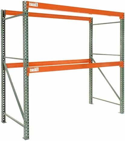 Global Industrial Teardrop Pallet Rack Starter Unit, 120"W x 48"D...