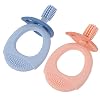 Healifty 2Pcs Baby Siliconen Tandenborstel Zuigeling Training Tandenborstel Peuter Tandenborstel Baby Tandjes Speelgoed…