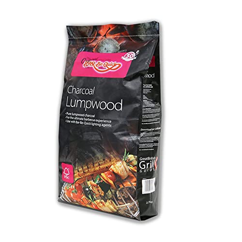 BAR BE QUICK Lumpwood Charcoal 2.7kg, Black, One Size