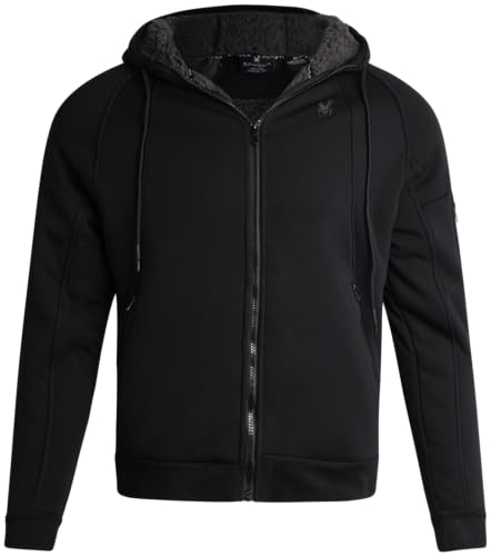 Spyder Mens Fleece Hoodie - Heavyweight Sherpa Lined Insulated Fleece Hoodies for Men - Warm Outerwear Mens Sherpa Jacket3