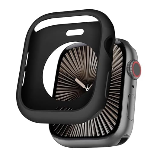 BOTOMALL for Apple Watch Case 38mm Series 3/2 Premium Soft Flexible TPU Thin Lightweight Protective Bumper for iWatch - Black