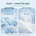 Cozy Bliss Deluxe Dual-Sided Cooling Comforter Queen Size, Ultra-Soft Lightweight Breathable Silky Cooling Blankets with Q-Max>0.45 for Bedroom, Hot Sleepers & Night Sweats, Dark Grey, 90