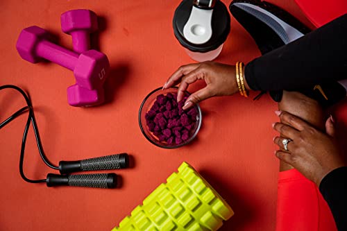 Indus Farms 100% Pure Freeze Dried Java Plum Fruit, 0.7 Oz | Crispy Healthy Plum Snack | Exotic Garnish For Baking & Desserts | Pre/Post Workout | Intraday Quick Meals | Delicious Dried Food For Travel, Camping, Hiking, Biking | Gmo-Free #TOP4