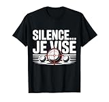 Humour Citation Cadeau Joueur Sérieux de Pétanque T-Shirt, Homme, Noir, L
