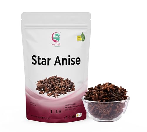 Yogis Gift Star Anise Whole 16 Oz