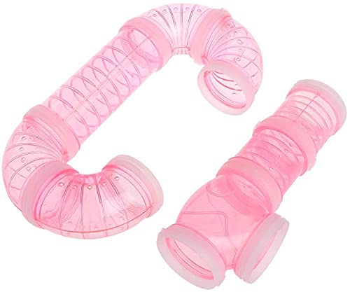 FairOnly Externe Aansluiting Tunnel Track Tube Toy voor Hamster Sport Roze Kaliber 5.5 Handig Leven - Image 4