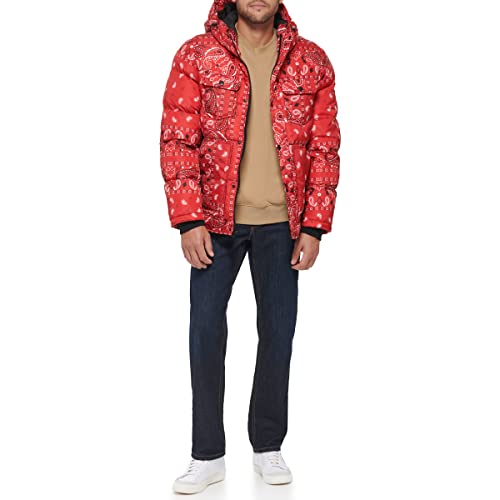 Image of Levi's Men's Performance Hooded Puffer Trucker Jacket (Regular & Big & Tall Sizes)