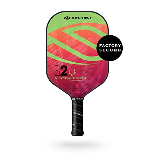 Selkirk Sport Vanguard Hybrid Pickleball Paddle | Carbon Fiber Pickleball Paddle with a Polypropylene X5 Core | Pickleball Rackets | S2 Midweight Electrify
