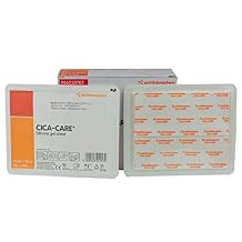 CICA-Care Silicone Gel Sheets, 5" x 6" 12cm x 15cm, 10 Sheets per Box