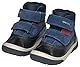 Geox Baby-Jungen B OMAR Boy WPF C Ankle Boot, Black/Navy, 21 EU