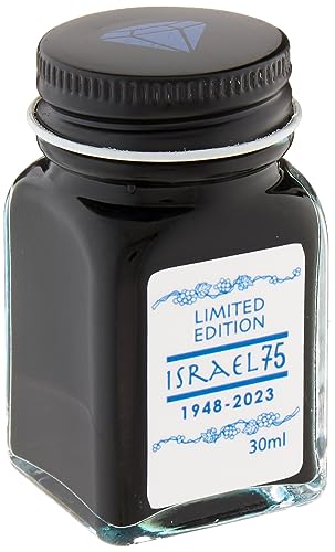 Conklin Israel 75 ANNIVERSARY DIAMOND JUBILEE COLLECTION Edición Limitada 1948 Tinta, Diamante Azul