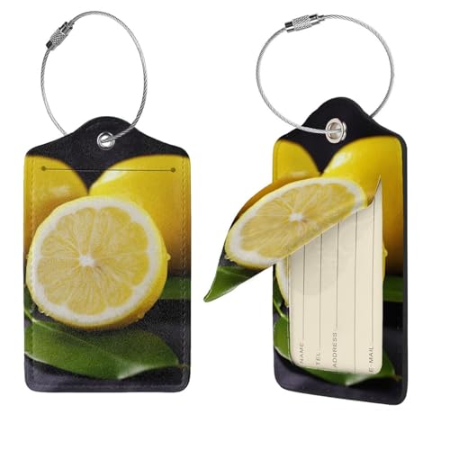 Étiquettes de bagage anti-perte avec rabat de protection pour valise