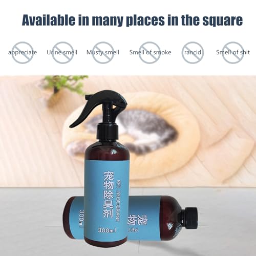 Spray para odores de animais de estimação | Spray eliminador de odores eficaz para de gato | Spray r