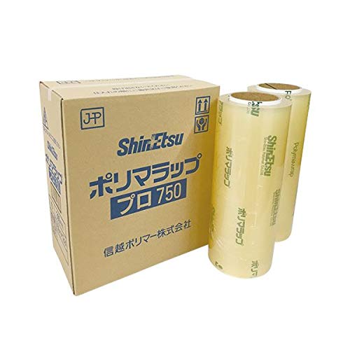 Amazon.co.jp: 信越ポリマー ポリマラップ プロ750 30cm×750m 1箱（2本