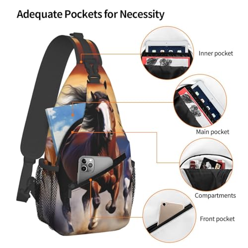 Bolso cruzado para hombre tipo bandolera deportivo miniatura 4