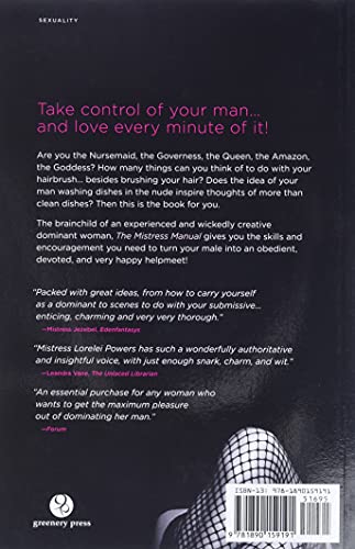 The Mistress Manual: The Good Girl's Guide to Female Dominance
