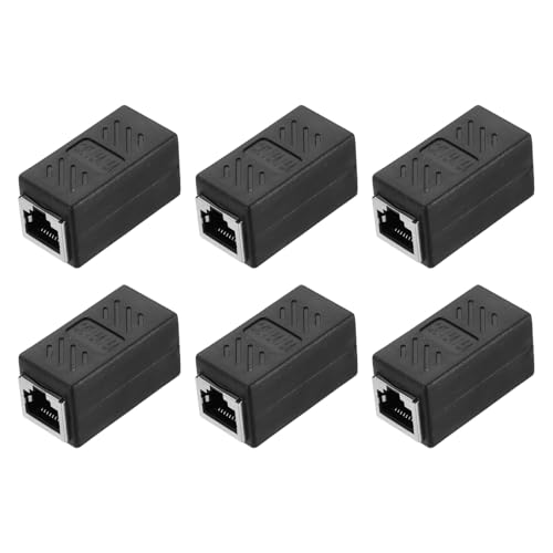 Répartiteur RJ45 Cat6 double prise Ethernet femelle switch passif uxcell