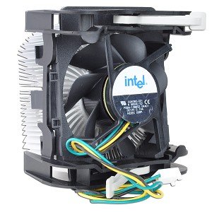 Intel Socket 478 Copper Core/Aluminium Heat Sink & 6.4cm Fan w/Retention Clip & 3-Pin Connector up to 3.40GHz