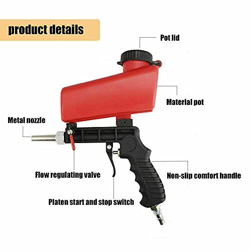 Portable Handheld Sandblasting Gun