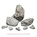 SubstrateSource Natural Stone for Aquarium, Terrarium, Paludarium, Reptile Enclosures - Set of Decorative Rocks for Landcapes, Aquascaping, Fish Tank Decor (Manten Stone, 30 Pounds, 2-8