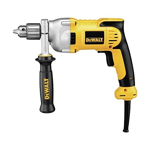 DEWALT Electric Drill, Pistol-Grip, 1/2-Inch, 10-Amp (DWD210G)