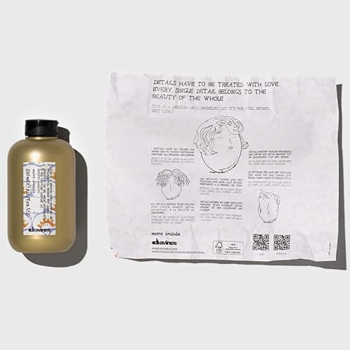 Gel Davines Medium Hold effet mouillé pour cheveux et coiffage structuré 250ml - 2