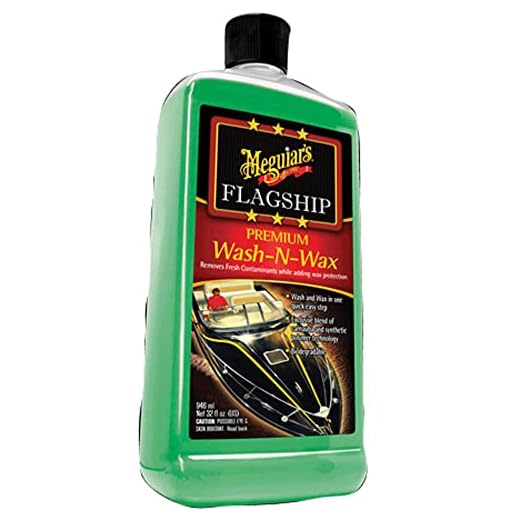Meguiar's M4232 Flagship Premium Wash-N-Wax, 32 fluid ounces , TEAL