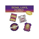 Coloring Broadway - Anastasia Inspired Stickers (Set of 4) “Home, Love, Family” Collection, Broadway Musical Merchandise, Die-Cut & Bubble Free Vinyl, Ideal Gift for Theatre Lovers, Theater Stickers