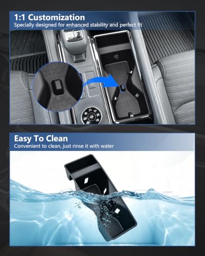 Image of Cup Holder Inserts for 2022-2025 2026 Nissan Pathfinder Accessories
